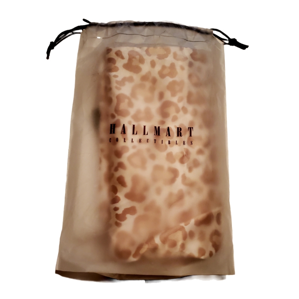 Hallmart Satin Sleep Mask and Pillowcase set Animal Print